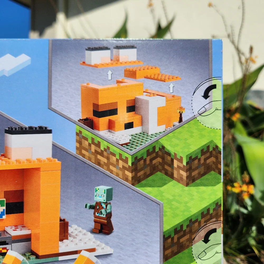NEW LEGO MINECRAFT Fox Lodge House 21178 Drowned Zombie SEALED